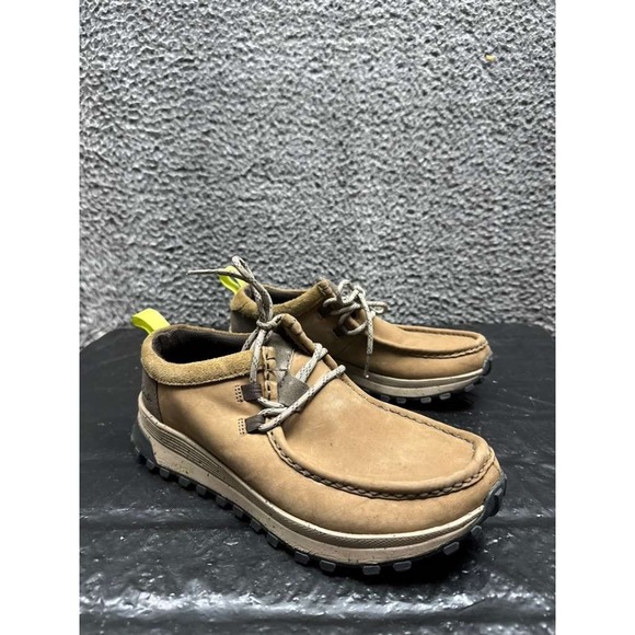 Clarks ATL Trek Wally Lace‎ Up Nubuck Casual Sneakers Brown Mens Size 7M US